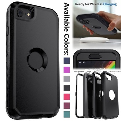 For Apple iPhone SE 2020 / SE 2022 Heavy Duty Phone Case Shockproof Hard Cover