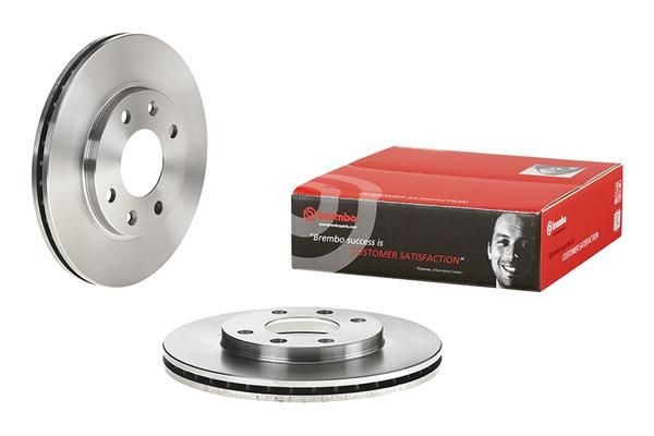 2X Brembo Bremsscheibe 09.9610.11 FüR Peugeot-image