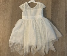 Biscotti Girl's Size 2T Beautiful White Special Occasion / Flower Girl Dress