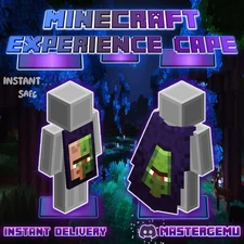 Minecraft Experience Cape - AUTOMATED INSTANT DELIVERY - Java & Bedrock