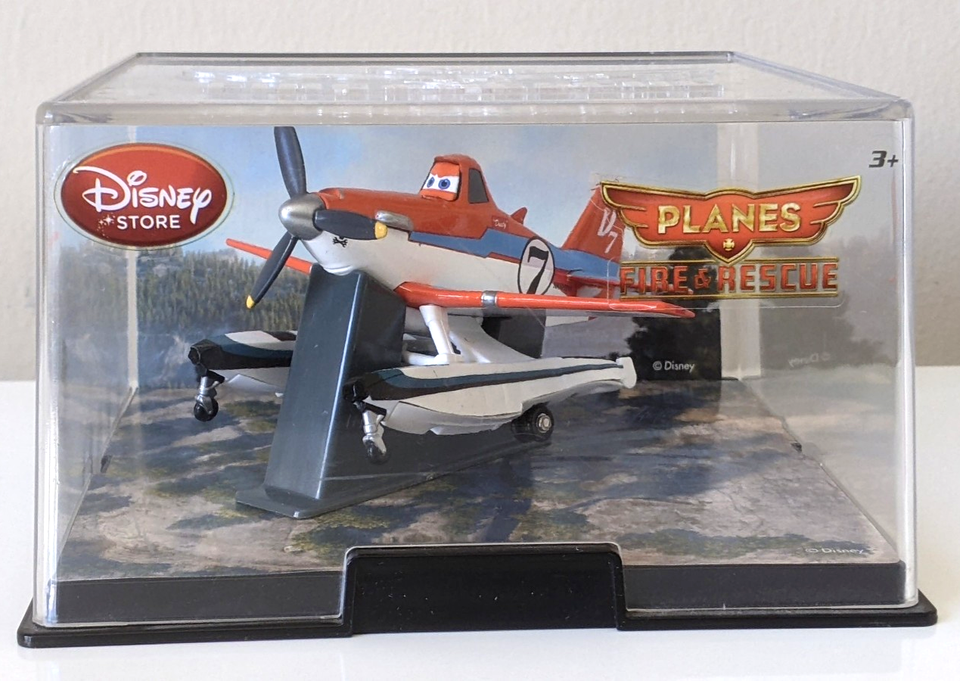 NEW Disney Store Exclusive Planes Fire & Rescue Pontoon Dusty Diecast ...