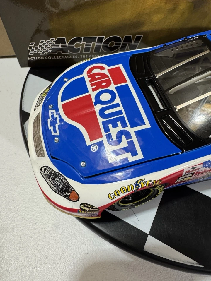 RARE* Kyle Busch ELITE #84 CarQuest Rookie Year 2004 1/24 Nascar Diecast - Image 3 of 4