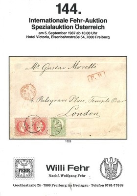 Willi Fehr-Auktionen: Österreich, Lombardei und Venetien, Levante etc.