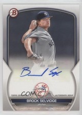 2023 Bowman Paper Prospect Auto Brock Selvidge #PPA-BS Auto 0o5t