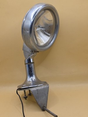 Vtg  4.5'' Diameter Marine  Boat Searchlight Chrome Possibly Attwood Lt Pitting 