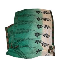 Traditional Indian Saree With Floral  Geometric Prints