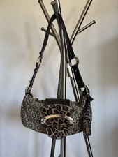 Borsa a tracolla vintage Guess rara Leopard by Marcanio Timeless Bag anni 2000