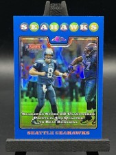 2008 Topps Chrome - Matt Hasselbeck #TC161 Blue Refractor SEATTLE SEAHAWKS
