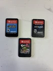 Nintendo Switch games Lot of 3 Games. Mario + Rabbids,  Starlink & Splatoon 2