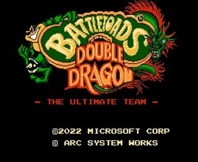 BATTLETOADS & DOUBLE DRAGON Juego para Consola Nintendo NES