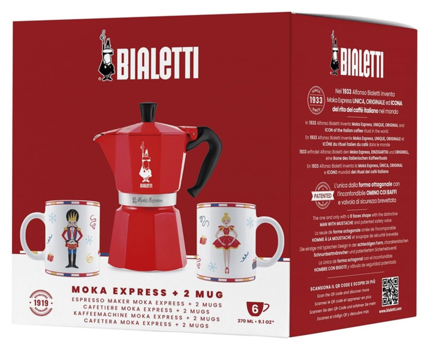 - 6 Cup, Classic Italian Design Bundle