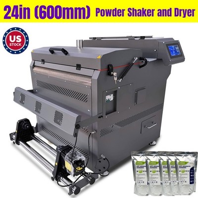 24in Entry Level Automatic DTF Powder Shaker and Dryer Machine with Touch Screen