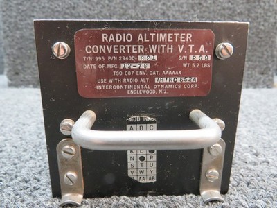 29400-821 Intercontinental Dynamics Radio Altimeter Converter with Mods