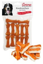 Corwex Kauknochen mit Huhn 5 cm (12 Stück) – Kausnack für kleine Hunde