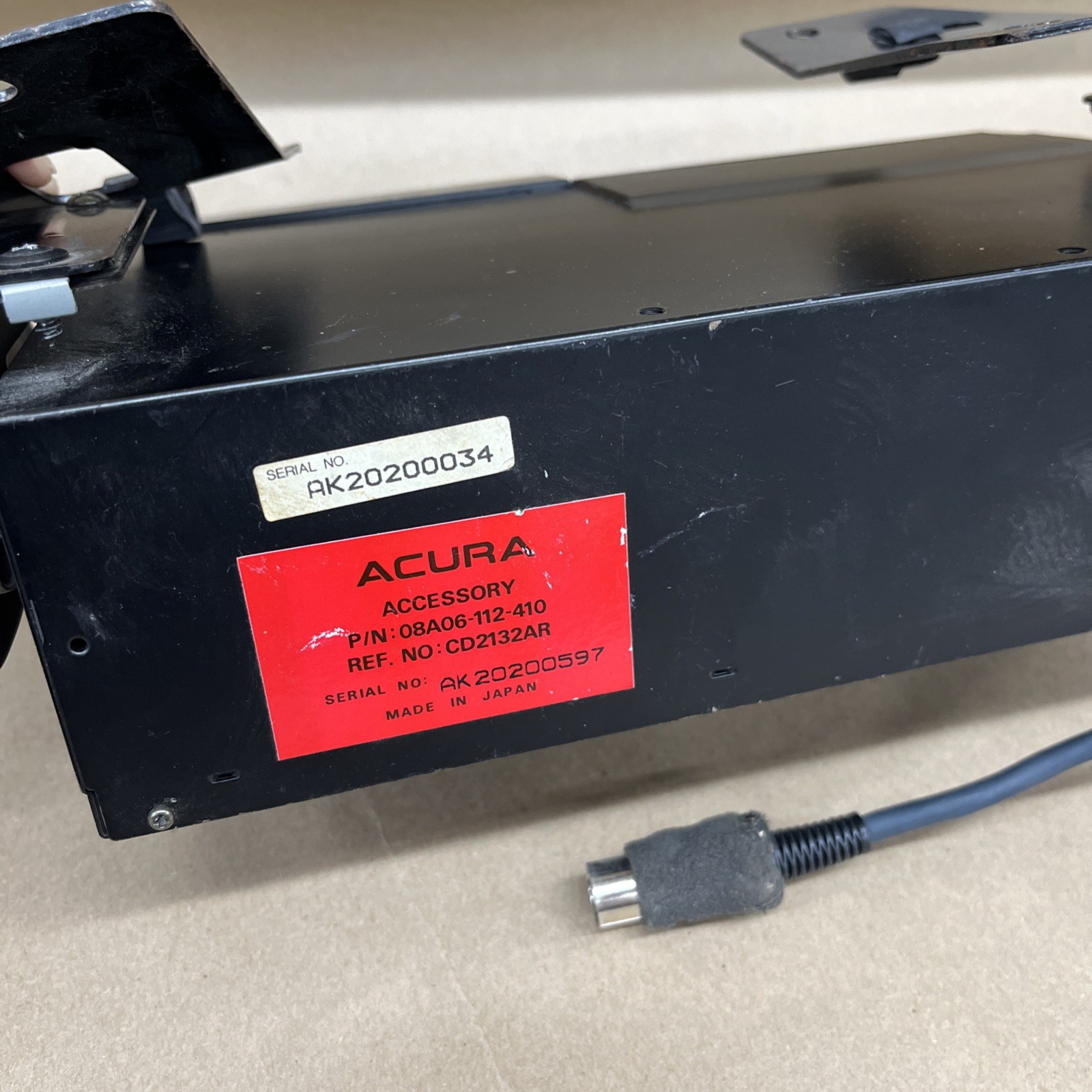 EB1420 1992 92 ACURA NSX CD CHANGER P/N: 08A06-112-410
