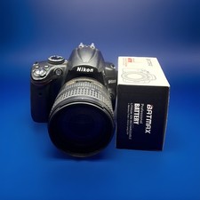 Nikon D5000 Digital SLR Camera DX AFS Nikkor 18-70mm Lens Batteries And Charger