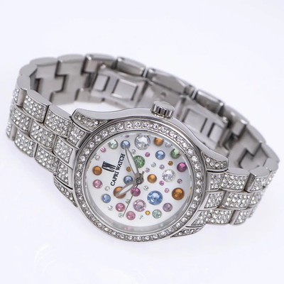 CAPRI WATCH Ladies Quartz Multi-Color Swarovski Crystal RONDA 763