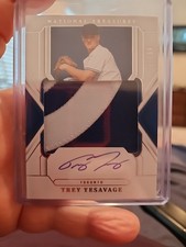 2025 Panini National Treasures Trey Yesavage Treasured Material Signatures 37/99