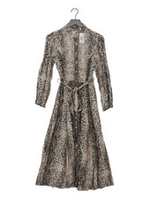 Mint Velvet Shirt Maxi Dress UK8 in Tan