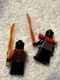 LEGO Ninjago Stone Army Swordsman Red Face And Blue Face