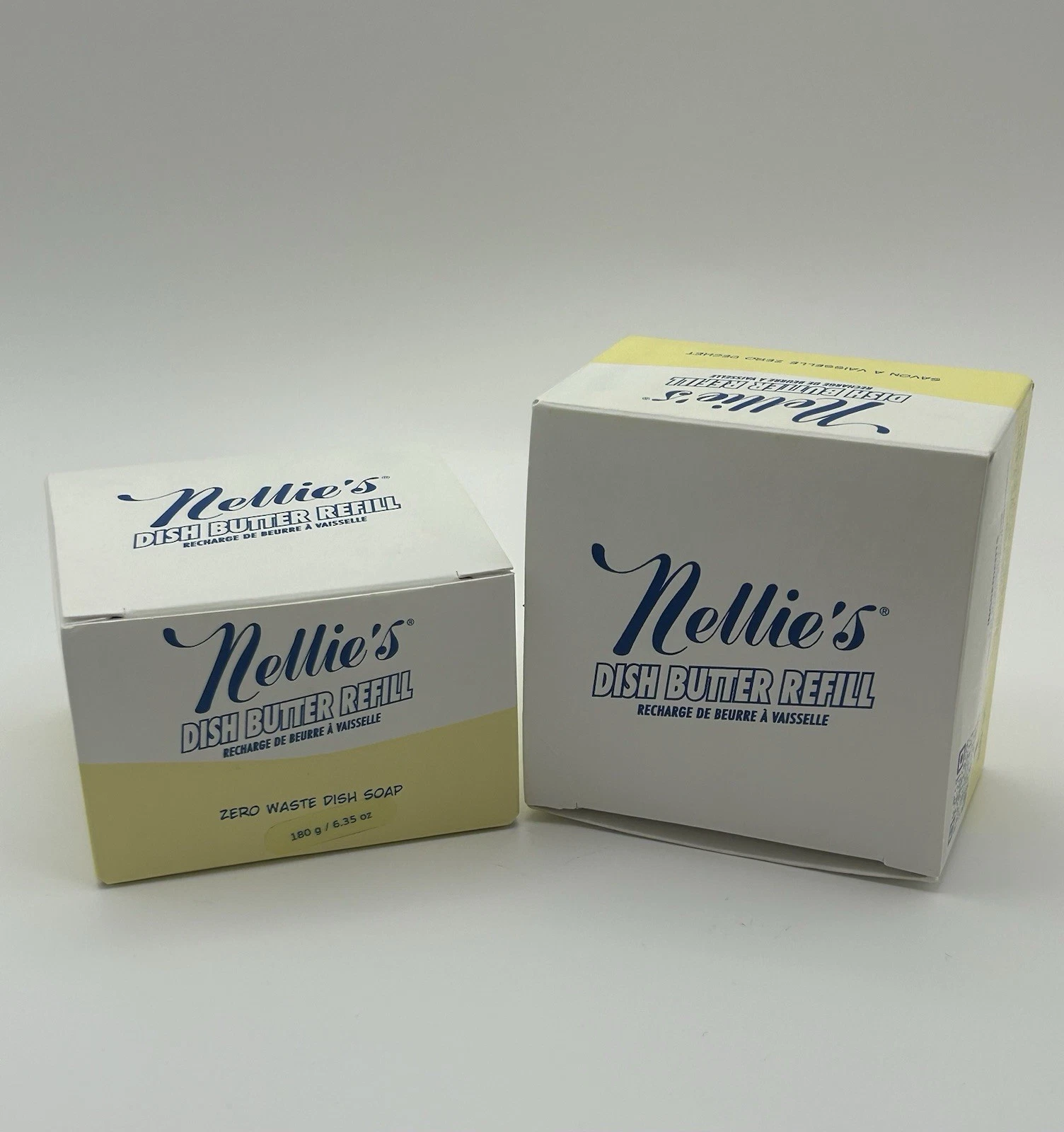 Nellie's Dish Butter Refill Zero Waste Dish Soap Set of 2