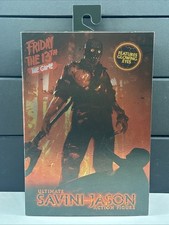 Neca Friday The 13th The Game Ultimate Savini Jason Action Figure Glowing Eyes