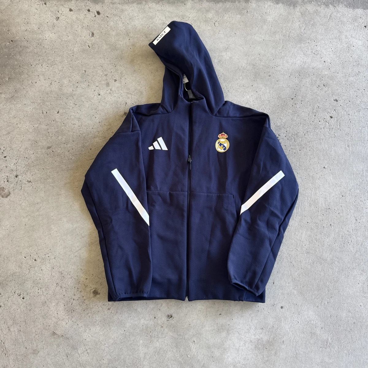 Real Madrid Blue International Club Soccer Fan Jackets for sale | eBay