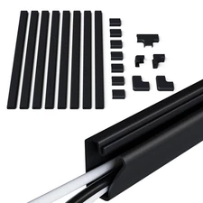 ECHOGEAR Cord Cover Raceway Kit - Peel & Stick Channel with 10' of Cable Hide...