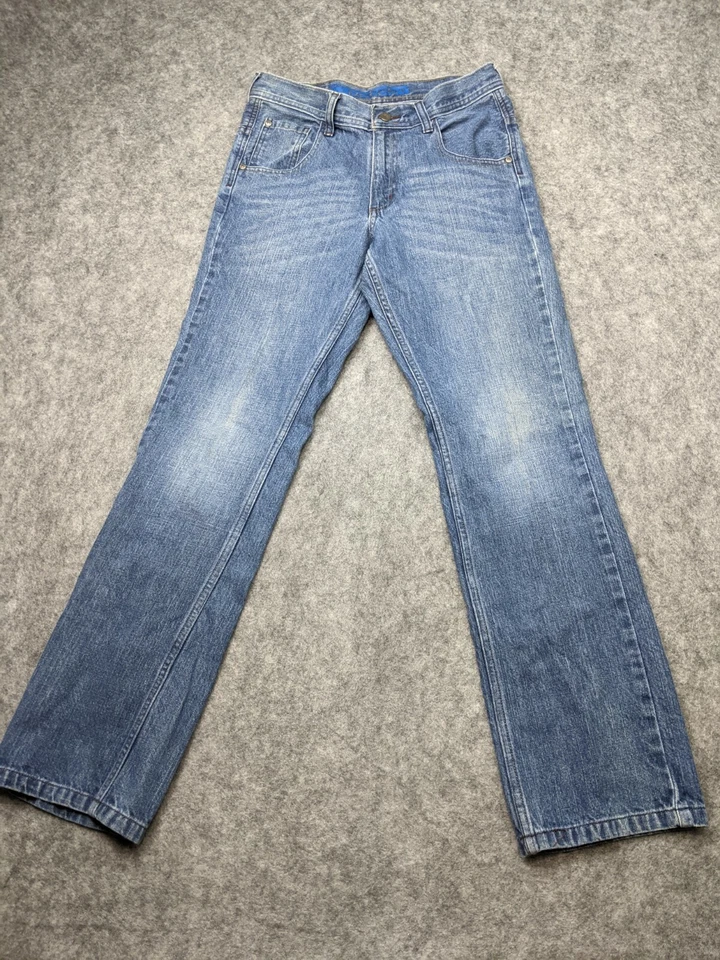 Gotcha Jeans Mens 28 Straight Leg Denim Pants Medium Wash Blue 28 X 29 - Image 2 of 4