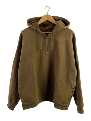 Supreme Hoodie 24SS Wrapped Half Zip Hooded Sweatshirt M Cotton  