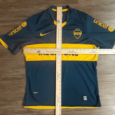 Rare Nike Boca Juniors 2007 2008 Football Soccer Jersey Sz S Rare Nike Boca Juniors 2007 2008 Football Soccer Jersey Sz S