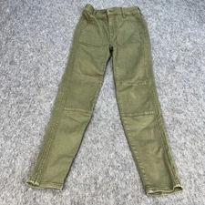 American Eagle Youth Size 0 Regular Green Next Level Stretch High Rise Jegging