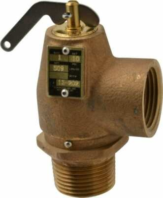 #ad Conbraco 1quot; Inlet 1quot; Outlet ASME Low Pressure Steam Heating Valve 10 Max ps... $130.87