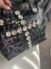 Raviani Purse $899 Western Cross Bezel Set  Large Handbag