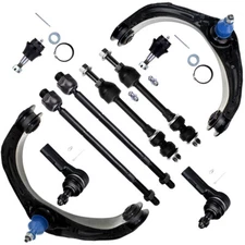 [10pcs] For 2006-08 Dodge Ram 1500 2WD Control Arms Ball Joints Tie Rod Ends Kit