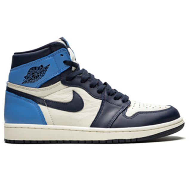 Jordan 1 Retro OG High Obsidian UNC 2019