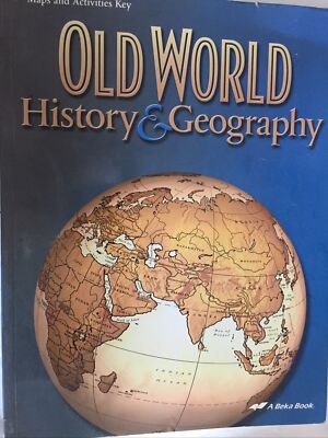 ABeka Old World History Geography Maps and Activities Key Answer Key Skills 1-50