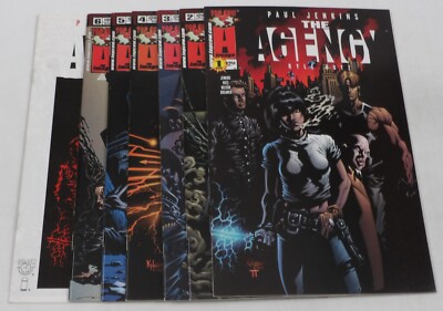 the Agency #1-6 VF complete series + Preview Kyle Hotz Paul Jenkins Image