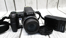 Sony Cyber-shot DSC-H9 8.1MP Digital Camera Black New Battery - PLEASE READ