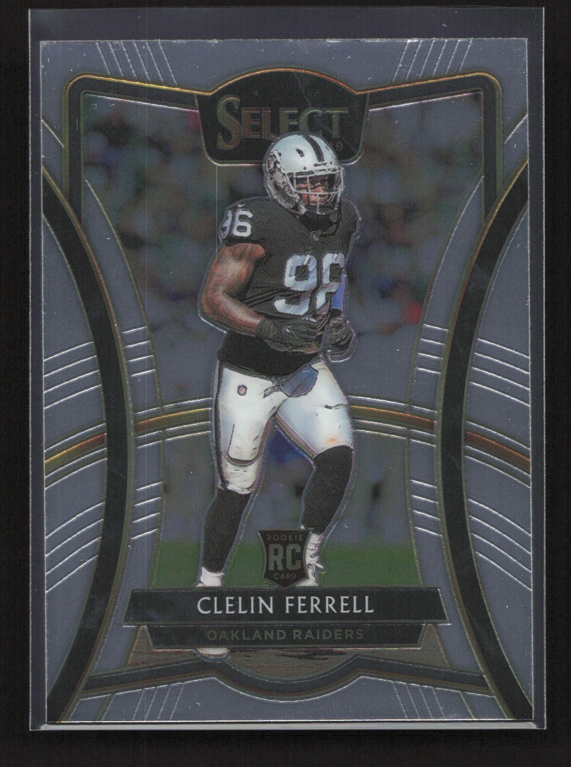 Clelin Ferrell Panini Select #109 Base
