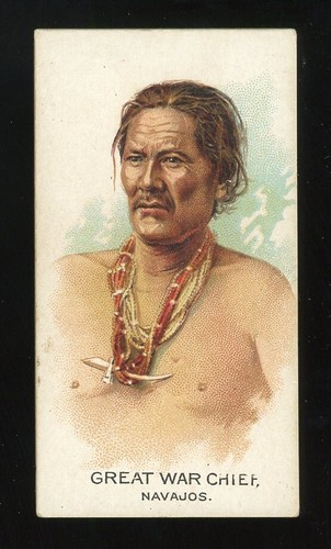 1888 N2 Allen & Ginter #22 Great War Chief — Raw