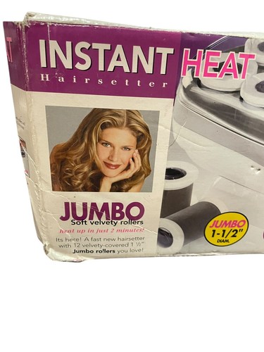 Conair Instant Heat Hairsetter 12 Jumbo (1.5”) Hot Rollers CHV14N - Picture 3 of 10