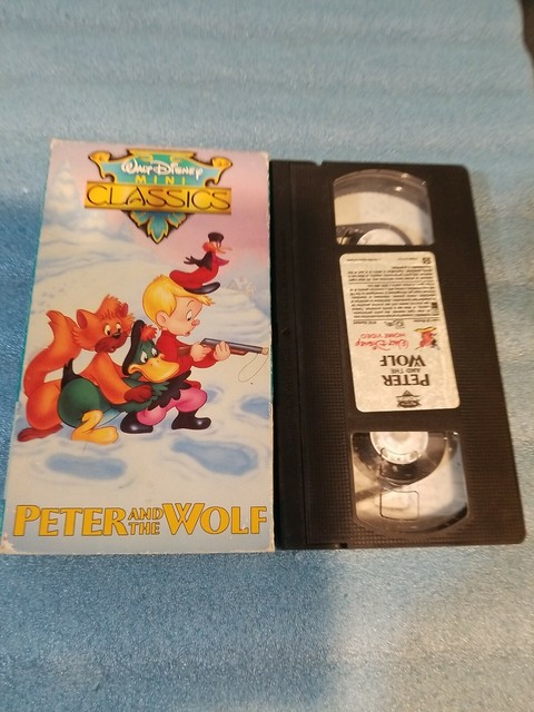 Walt Disney Mini Classics - Peter and the Wolf (VHS, 1991) for sale ...