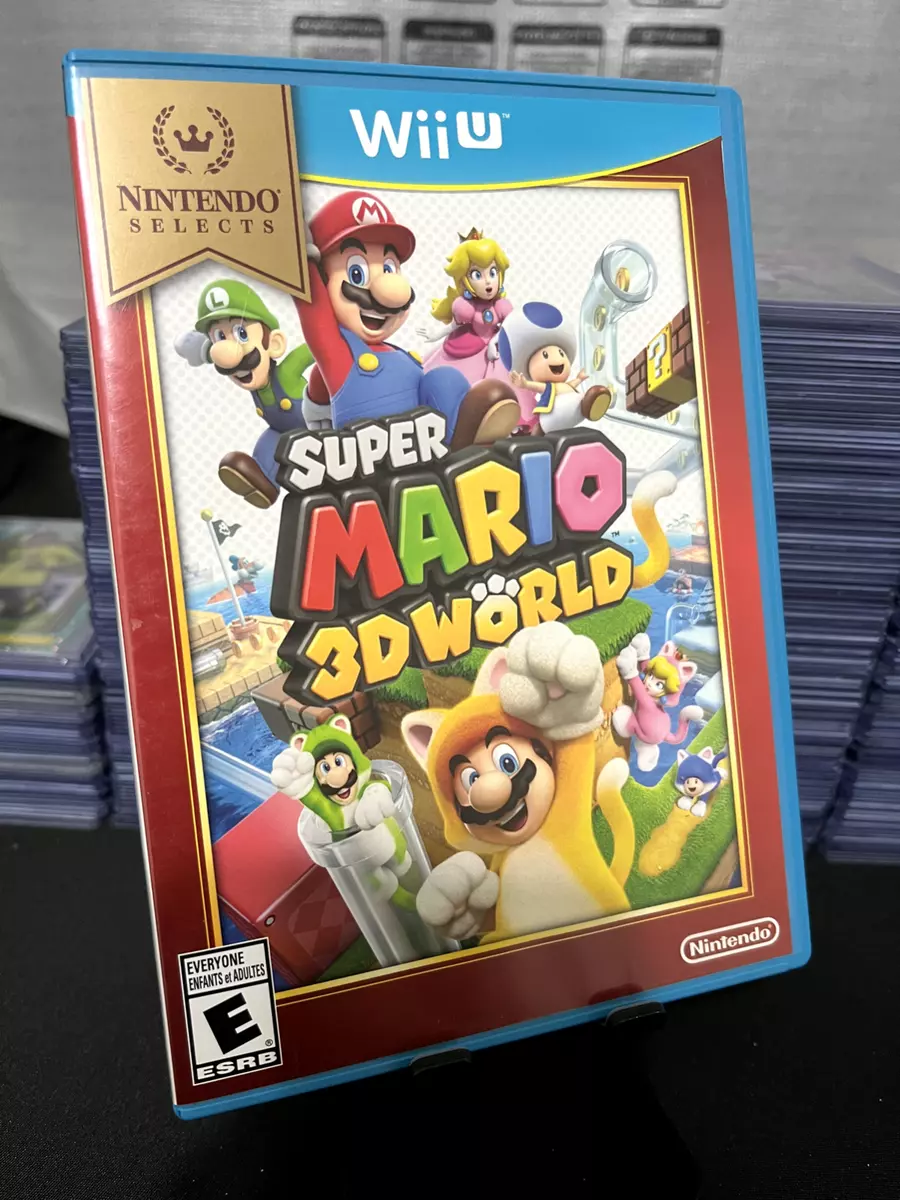 Super Mario 3D World (Nintendo Wii U, 2013) Nintendo Select World Edition  45496903688