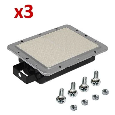 ARCHWAY (EQUIVALENT) 3x Torbogen Döner Kebab Gasbrenner Keramik mit Schraubplatte Canmac Ozex