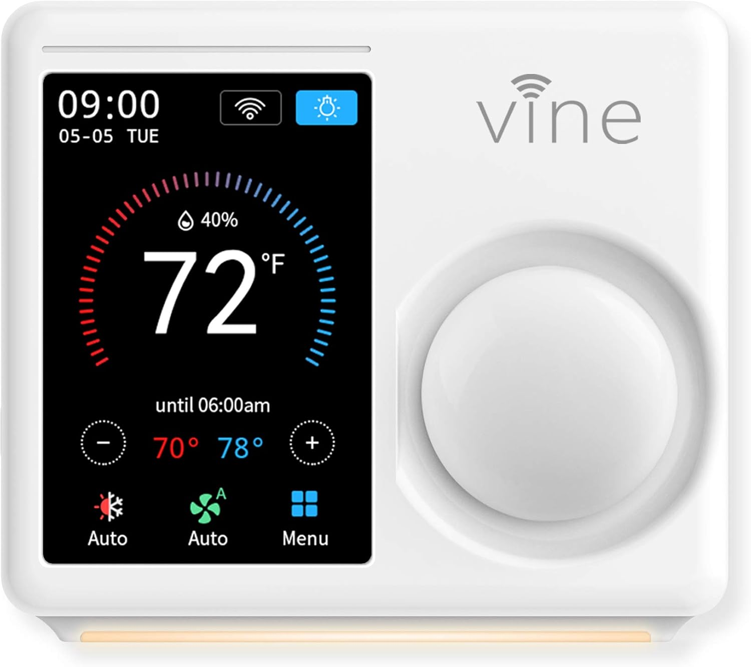 TJ-610E Wi Fi 7 Day and 8 Period Programmable 5Th Generation Smart Home Thermost