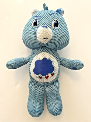 Care Bears Blue Grumpy Teddy Splish Splashers Bath Pool Water Plush 12   Toy