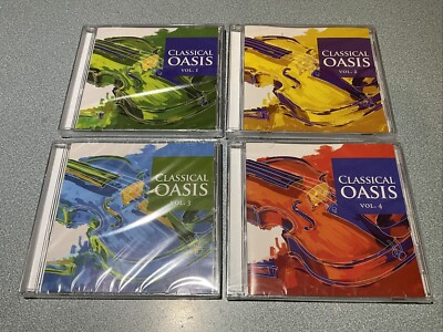CLASSICAL OASIS - Volume 1 -2 -3 - 4 CD  Brand New Factory Sealed  FREE SH