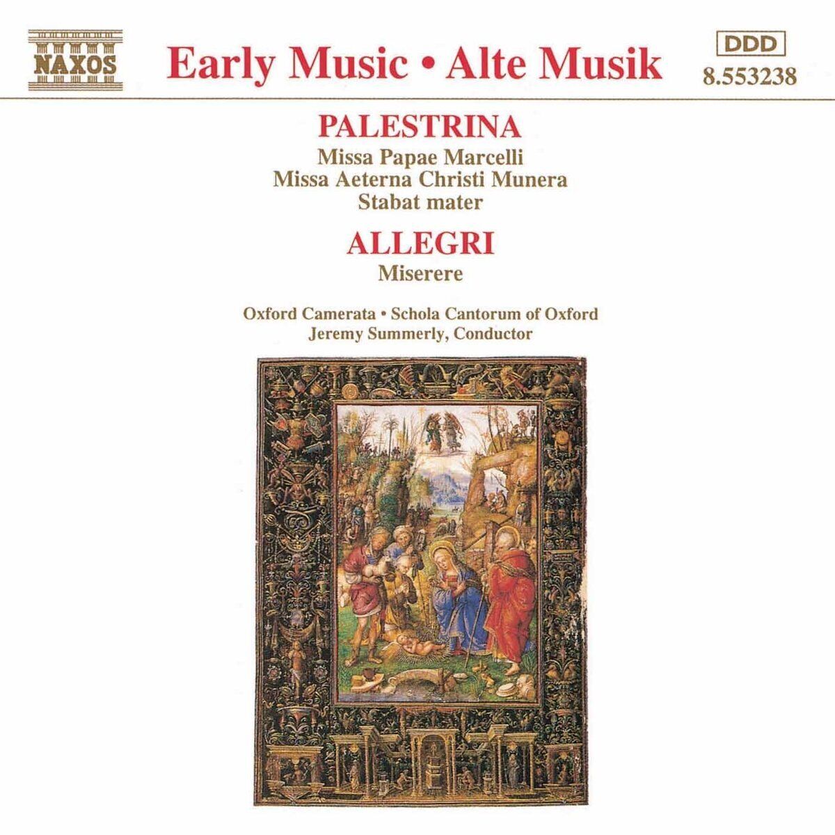 Early Music - Palestrina: Choral Works / Oxford Camerata [Audio CD] Jeremy Summe