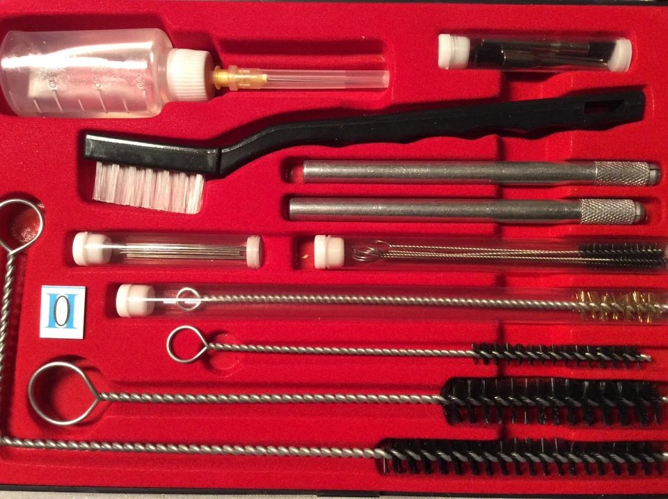 REINIGUNGSSET FÜR LACKIERPISTOLEN 22 TEILIG NEU Devilbiss, Optima